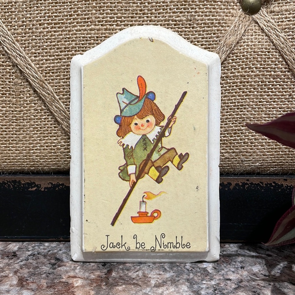Vintage wall plaque